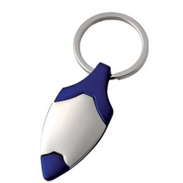 KEYCHAIN SHIELD SHINY/BLUE