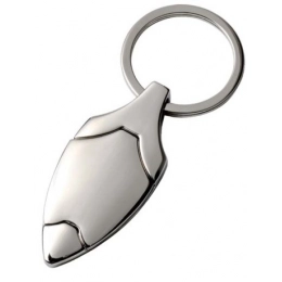 KEYCHAIN SHIELD CHROMED