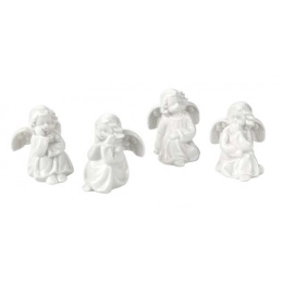 SET 4 pcs PORCELAIN ANGELS -h 90mm