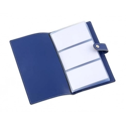 BUSINESS CARD CASE BLUE