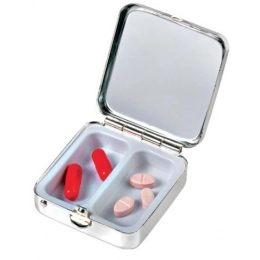 PILL-BOX WITH MIRROR HOLLOW