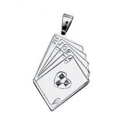PENDANT STEEL PLAYING CARDS