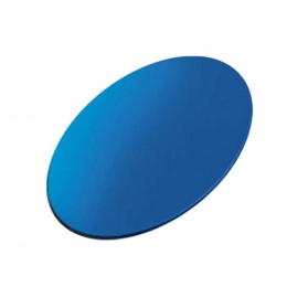 INSERT OVAL BLUE - 22x34 mm