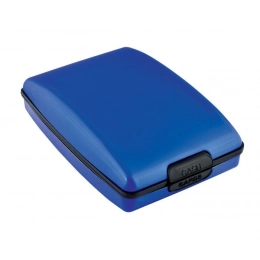 BUSINESS CARD CASE MULTIFUNCTION BLUE