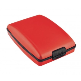 BUSINESS CARD CASE MULTIFUNCTION RED