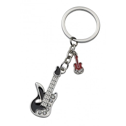 KEYCHAIN ELECTRIC GUITAR - SHINY