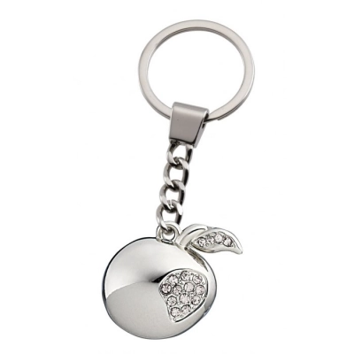 
                                            KEY CHAIN APPLE W/CRYSTALS
                                            