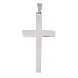 PENDANT STEEL CROSS
