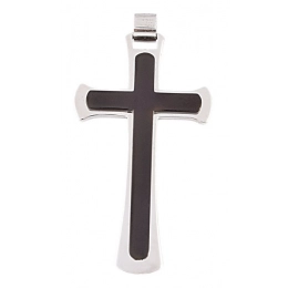 PENDANT STEEL CROSS