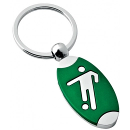 KEYCHAIN FOOTBALL GREEN