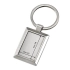 Брелок с прямоугольной блестящей пластиной Брелок с прямоугольной блестящей пластиной