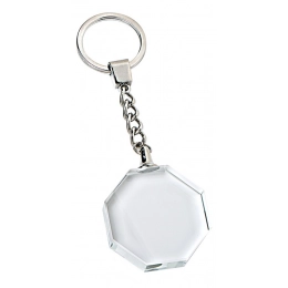 KEYCHAIN CRYSTAL (NO BOX) - 40x40 mm