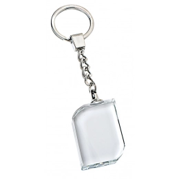 KEYCHAIN CRYSTAL (NO BOX) - 28x40 mm