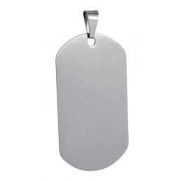 MARINES IDENTITY TAG ALUMINIUM 29x53 mm