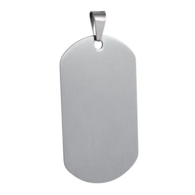 
                                            MARINES IDENTITY TAG ALUMINIUM 29x53 mm
                                            