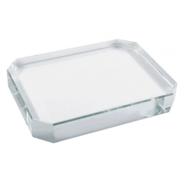 Paper weight oct./rect.  80x100x19 mm