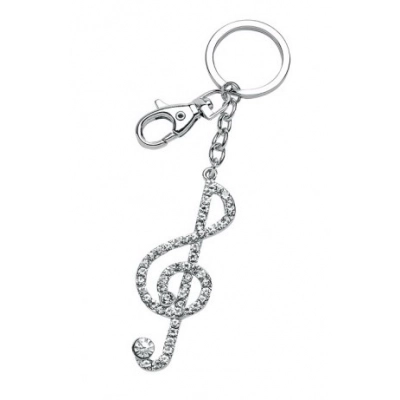 
                                            KEY CHAIN TREBLE CLEF - NO BOX
                                            