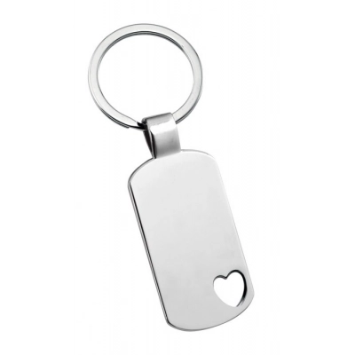 
                                            Key chain rectangular heart-shaped hole
                                            
