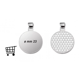 PLATE ROUND - GOLF - SIZE 1 EURO