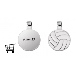 PLATE ROUND - VOLLEYBALL - DIM. 1 EURO