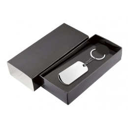 CARDBOARD BOX BLACK - KEYCHAIN NOT INCL.