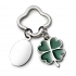 KEY CHAIN FOUR-LEAF CLOVER - NO BOX