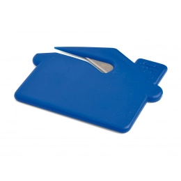 LETTER OPENER PLASTIC BLUE