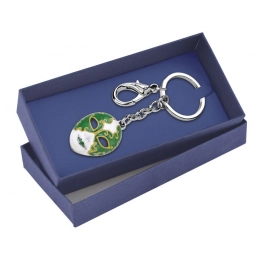 КАРТОННАЯ КОРОБКА СИНЯЯ - БРЕЛОК НЕ ВКЛЮЧЕН