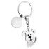 KEY CHAIN LITTLE DOG TWISTED/COIN