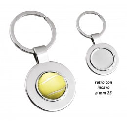 KEY CHAIN TENNIS WITH HOLLOW
