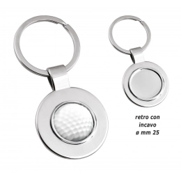 KEY CHAIN GOLF WITH HOLLOW