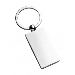 KEYCHAIN RECTANGULAR 50X26X4 mm PLAIN