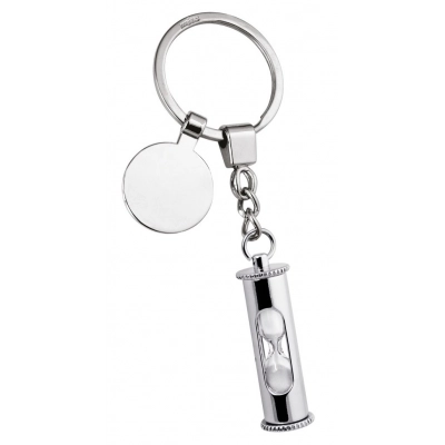 
                                            KEYCHAIN SAND-GLASS - WITH COIN
                                            