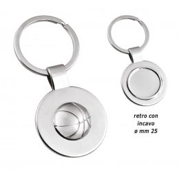 KEYCHAIN DECORATION HEMISPHERE BASKET