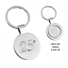 KEYCHAIN - DECORATION 25° /HOLLOW