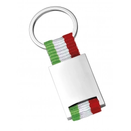 KEYCHAIN - NYLON ITALIAN FLAG