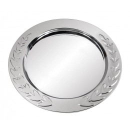 PLAQUE DECORATION LAUREL DIAM.20 CM