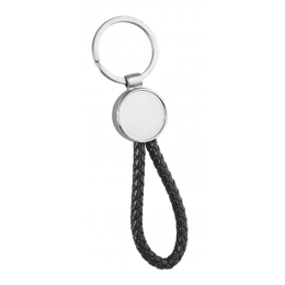 KEY RING WITH HOLLOW BLACK NO BOX