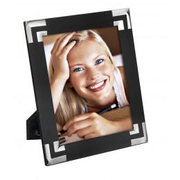 PHOTOFRAME SILVER AND BLACK - 200x250 mm