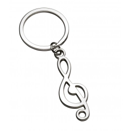 KEY RING TREBLE CLEF
