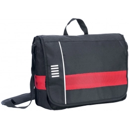 TRACOLLA BLACK/RED - 120x380x300