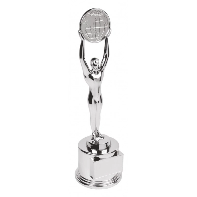 
                                            TROPHY OSCAR WITH HEMISPHERE
                                            