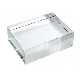 CRYSTAL K9 80X100X50 MM