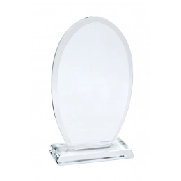 TROPHY OVAL GLASS mm 90 H