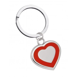 PENDANT RED HEART 25x30 mm