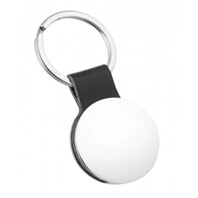 
                                            KEYCHAIN ROUND / BLACK LEATHER
                                            