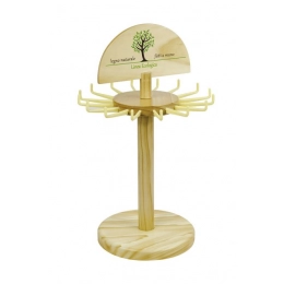 Вращающаяся стойка для демонстрации брелоков