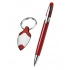 Набор: шариковая ручка и брелок - красный Набор: шариковая ручка и брелок - красный