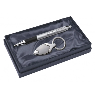 
                                            SET BALLPOINT AND KEYCHAIN - MATT
                                            