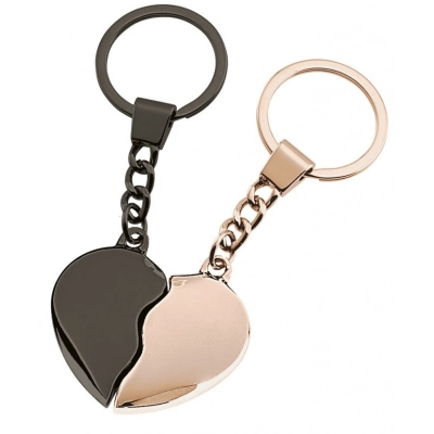 
                                            KEYCHAIN BROKEN HEART BICOLOUR
                                            